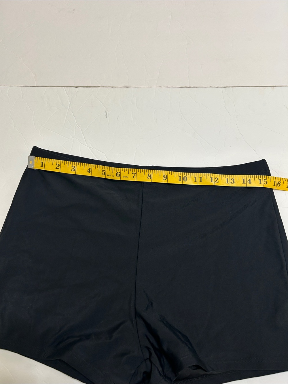 Women’s Two piece Racerback Tankini Swimsuit w/ shorts Black & Blue Size XL NWT - Picture 8 of 13